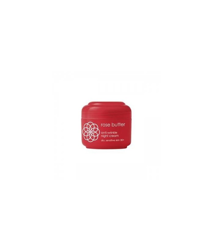 Emulsión hidratante de consistencia rica para el cuidado facial nocturno de la piel de 30+. Obtenida del aceite de rosa canina.