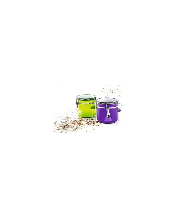 DB.ENVASE PLASTICO "Hanna" CON CUCHARA  VERDE   1.1 l.