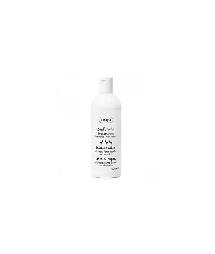 Champú de leche de cabra para el fortalecer el cabello opaco y seco. Contiene keratina y proteínas de leche de cabra. 

- Lim