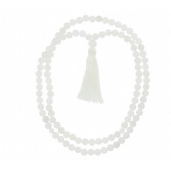 Características técnicas: 
Jade blanco. 108 cuentas.
