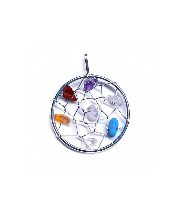 Colgante Atrapasueños Chakras.

Tamaño aro: 33mm.