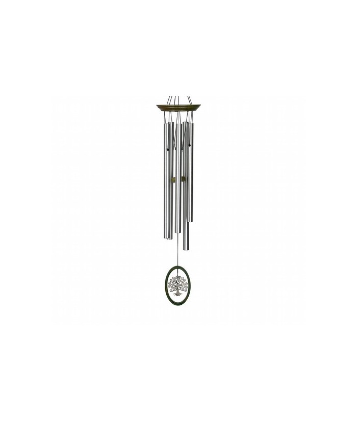 Características técnicas: 
61 cm. 5 tubos plateados, filigrana metálica (latón niquelado)