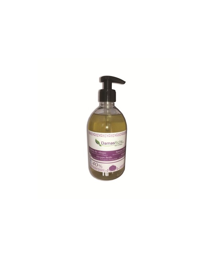 EC.JABON ALEPO LIQUIDO 40 % ECO 500 ML.