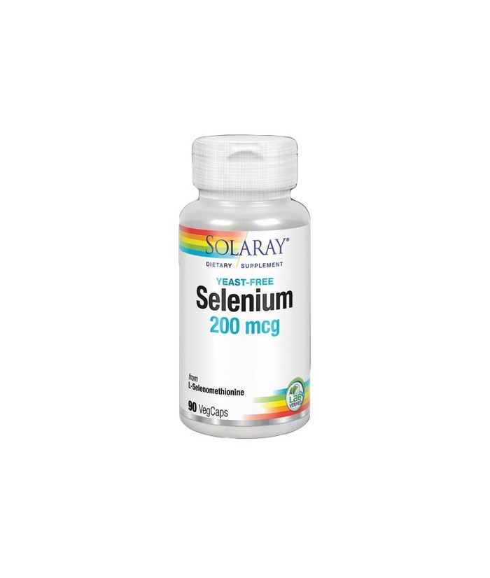 Descripción:
Selenio 200 mcg sin levadura.

Modo de empleo:
Tomar una VegCap al día durante la comida o con un vaso de agua