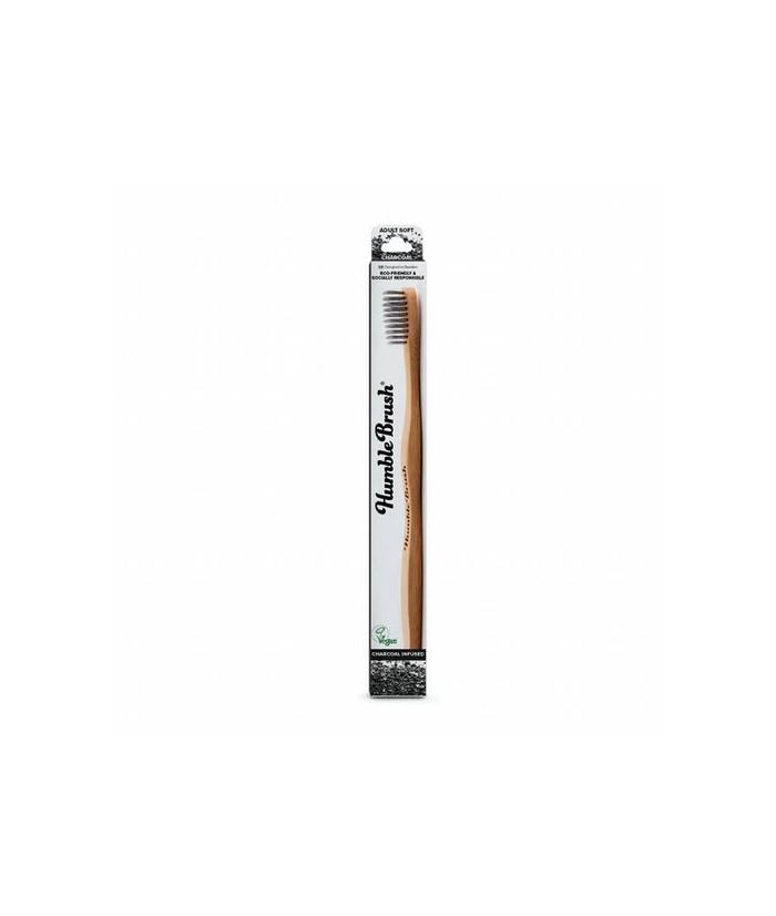 
Humble Brush: el cepillo de dientes de bambú más vendido en el mundo para adultos. Humble Brush tiene un mango hecho de bambú