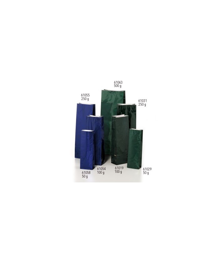 DB.BOLSA DE TE, VERDE 100 grs. 70X40X205 mm.
