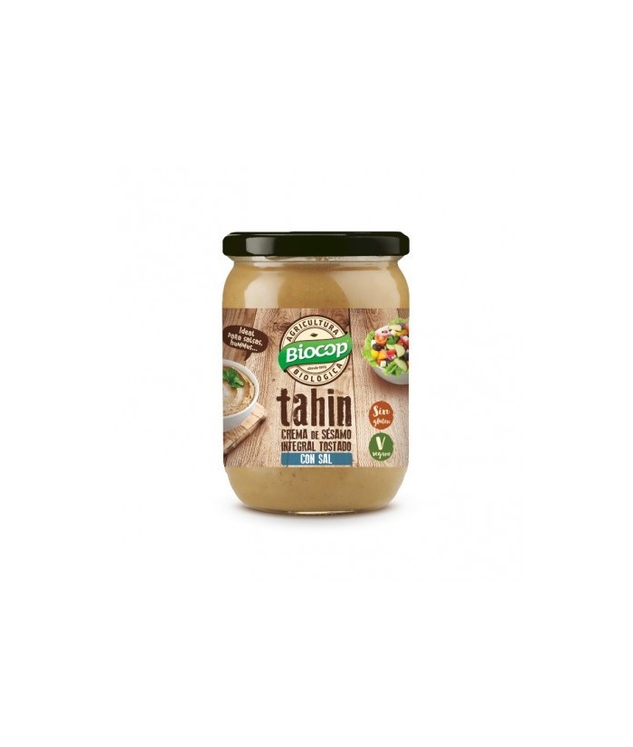 Ingredientes: "Semillas de SESAMO integrales* (83,7%), semillas de SESAMO decorticadas (15%)*, sal. *De agricultura Biológica"