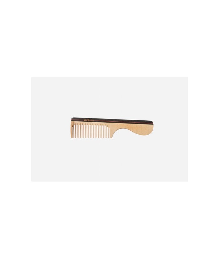 Mango peine, madera, color, mediano, 18 cm.
Idoneidad: cabello medio largo, liso u ondulado. Largo: 18 cm.