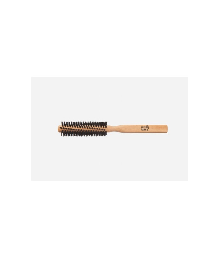 Cepillo para el pelo, 35 mm de diámetro, haya, cerdas duras de jabalí, torneadas
Idoneidad: pelo corto a mediano, liso. Largo: