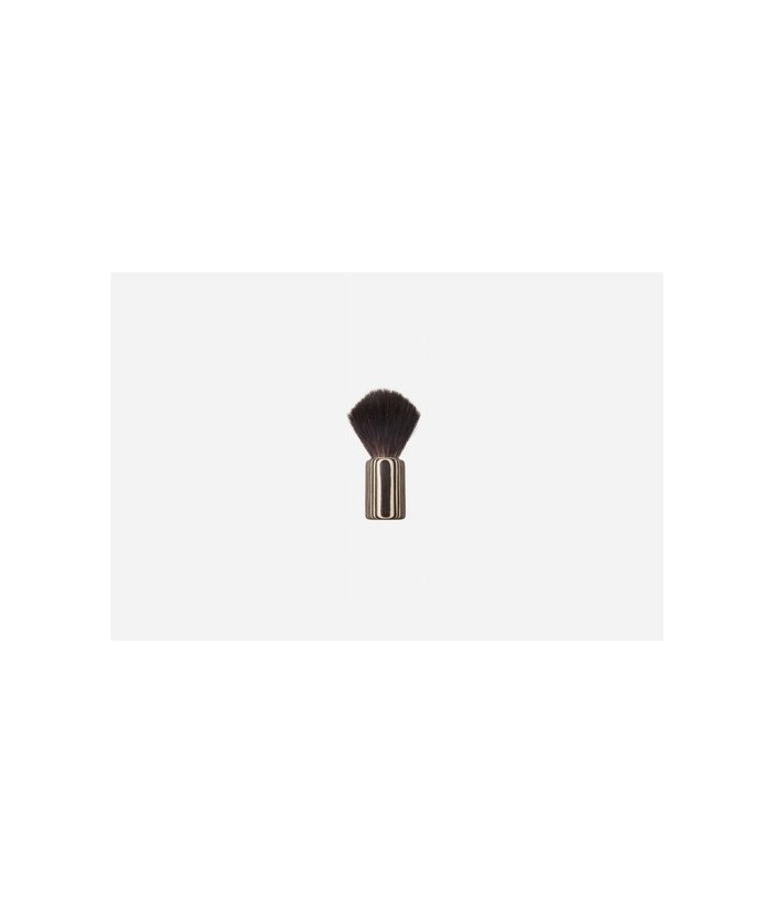 Brocha de afeitar, cabello sintético cilíndrico, colorido y vegano
Mango hecho de madera contrachapada pegada e impermeable, p