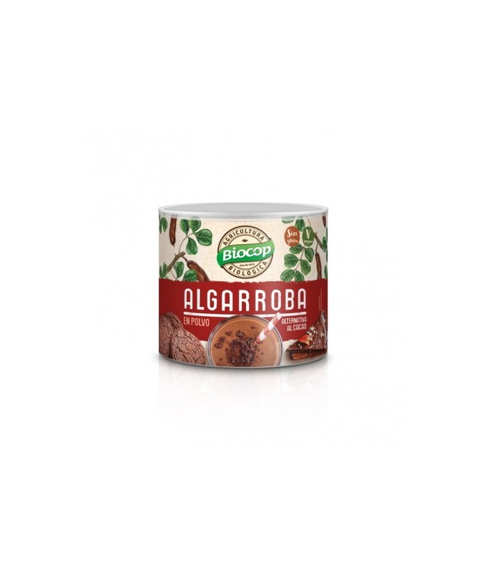 La harina tostada de la pulpa de la algarroba es una alternativa saludable al cacao. Rica en azúcares naturales, no es necesari