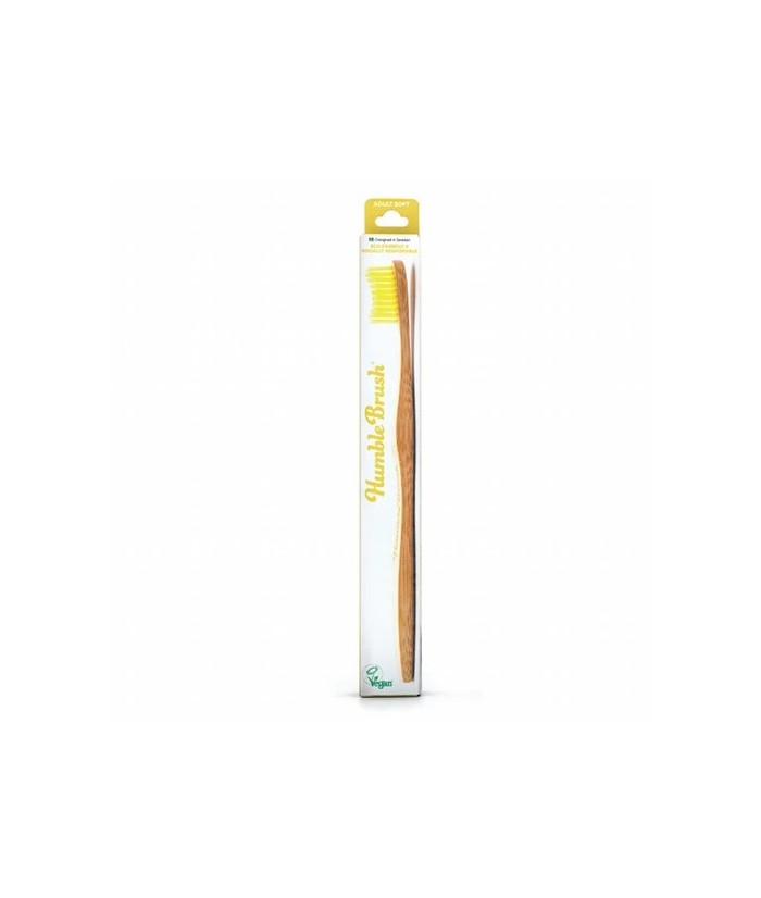 Humble Brush: el cepillo de dientes de bambú más vendido en el mundo para adultos. Humble Brush tiene un mango hecho de bambú 1