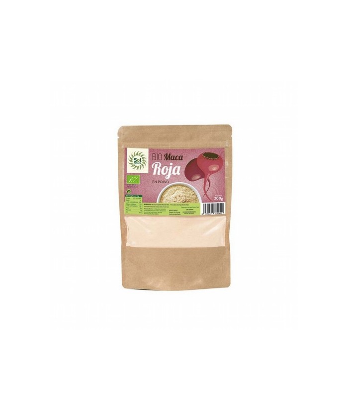 Ingredientes:
Maca* Roja en Polvo.

* Ingredientes de la agricultura ecológica

 

Información Nutricional (100 g): 
Va