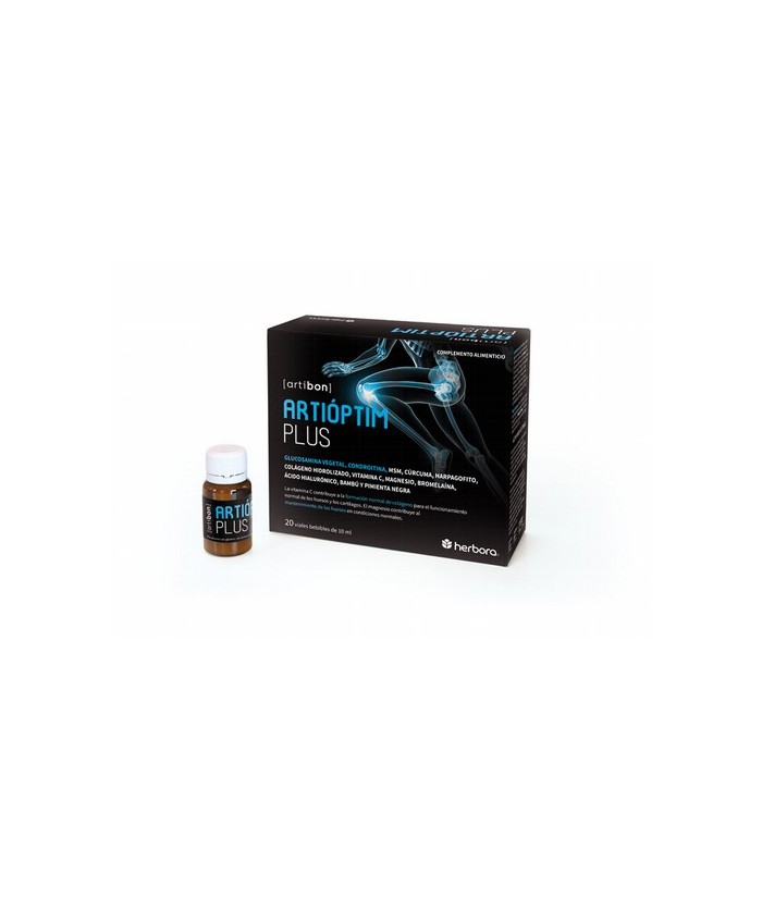 Artióptim Plus
Producto de última generación que cuenta con los 12 ingredientes más idóneos (Glucosamina, condroitina, MSM, cú