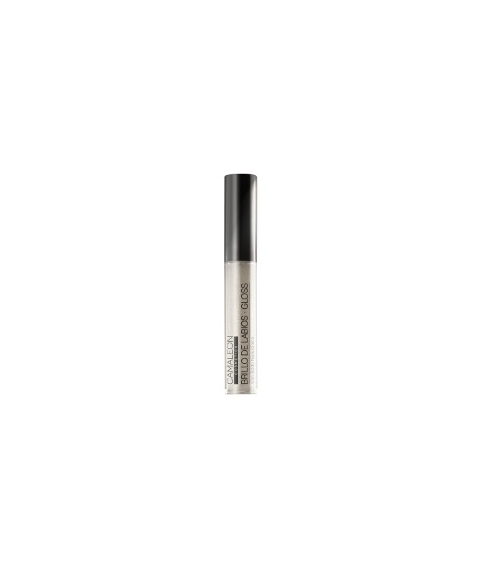 DESCRIPCIÓN
Luce unos labios carnosos y radiantes con el brillo de labios nácar de Camaleon. Este gloss de acabado metalizado 