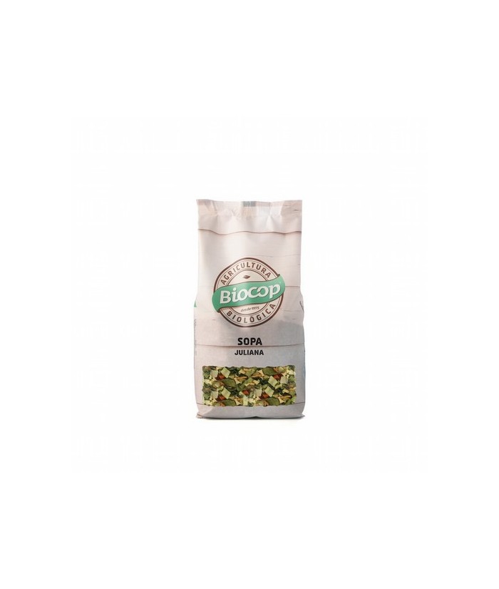 Mezcla de verduras deshidratadas de delicioso y típico sabor. Muy aromática. Para consumir hervida. Puede enriquecerse cualquie
