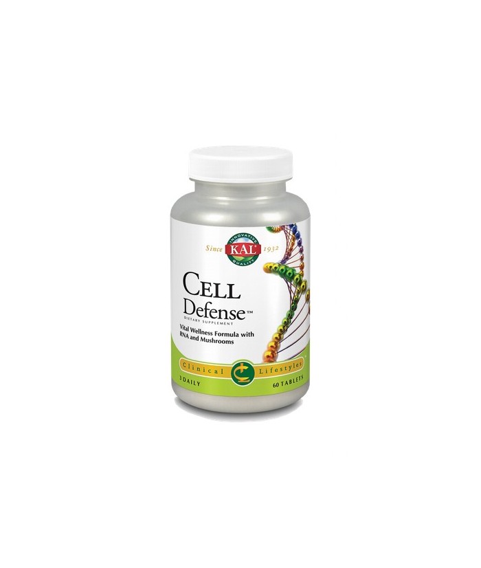 Cell Defense-60 Comprimidos
REF.67107
CONTENIDO MEDIO (POR COMPRIMIDO)
Vitamina C (ácido ascórbico)

133.3

mg

NAC (
