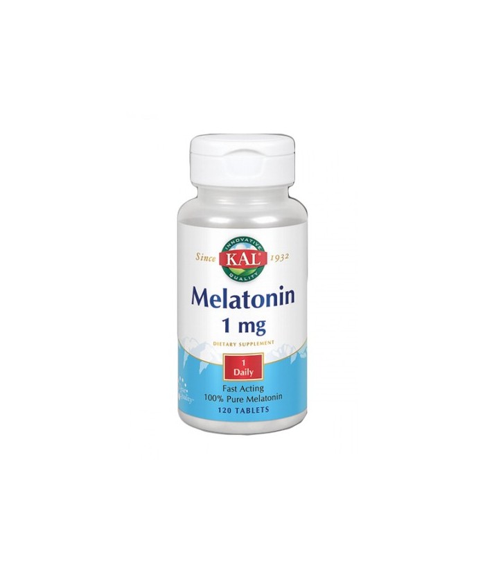 Melatonin 1 Mg- 120 Comprimidos. Apto Para Veganos
REF.52260
CONTENIDO MEDIO (POR COMPRIMIDO)
Melatonina                    