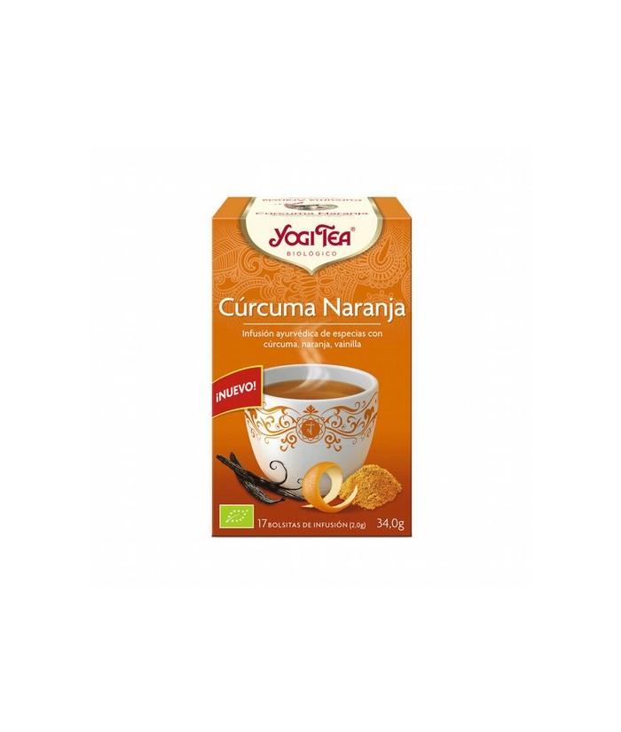 YG.YOGI CURCUMA NARANJA BIO 17 SOBRES