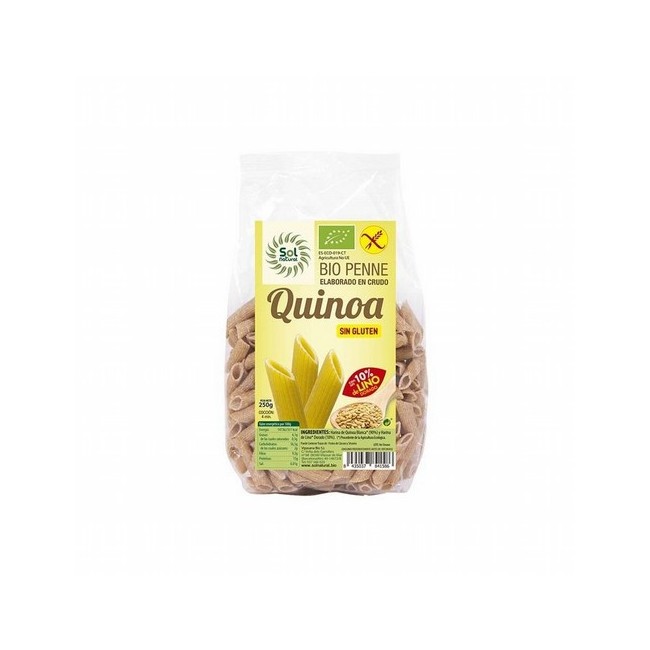 Ingredientes:
Harina de Quinoa Blanca* 90% y Harina de Lino Dorado* 10%.* Ingredientes de la agricultura ecológica  
Informac