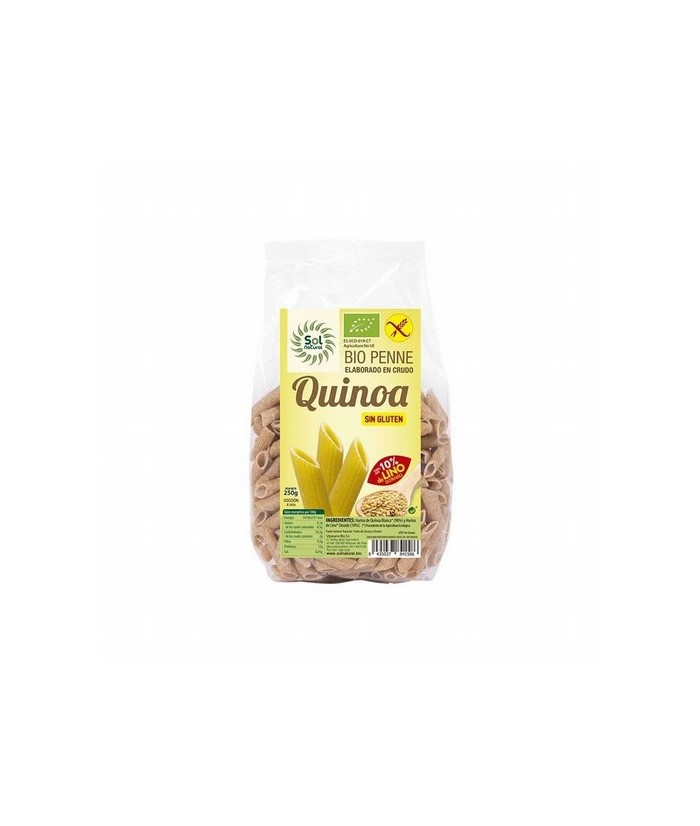 Ingredientes:
Harina de Quinoa Blanca* 90% y Harina de Lino Dorado* 10%.* Ingredientes de la agricultura ecológica  
Informac