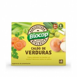 0213 Caldo de verduras cubitos Biocop 6 x 10 g
BIOCOP

Caldo deshidratado en cubitos. Apto para veganos. Una sabrosa mezcla 