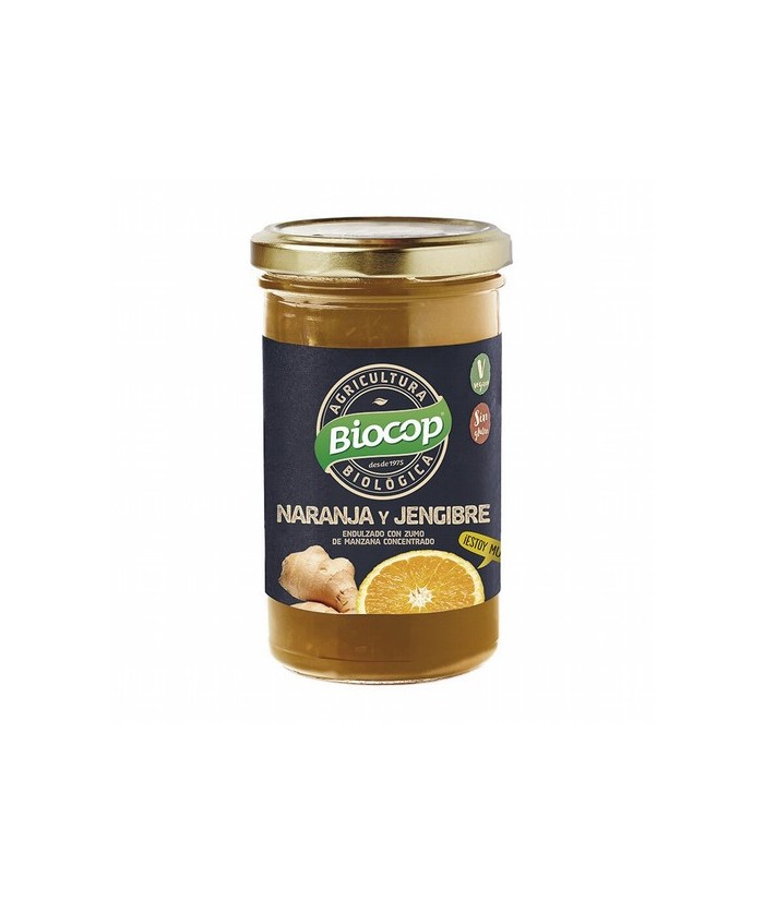 4840 Compota de naranja con jengibre Biocop 280 g
BIOCOP

Compota de naranja con jengibre. Elaborada con naranjas maduras me