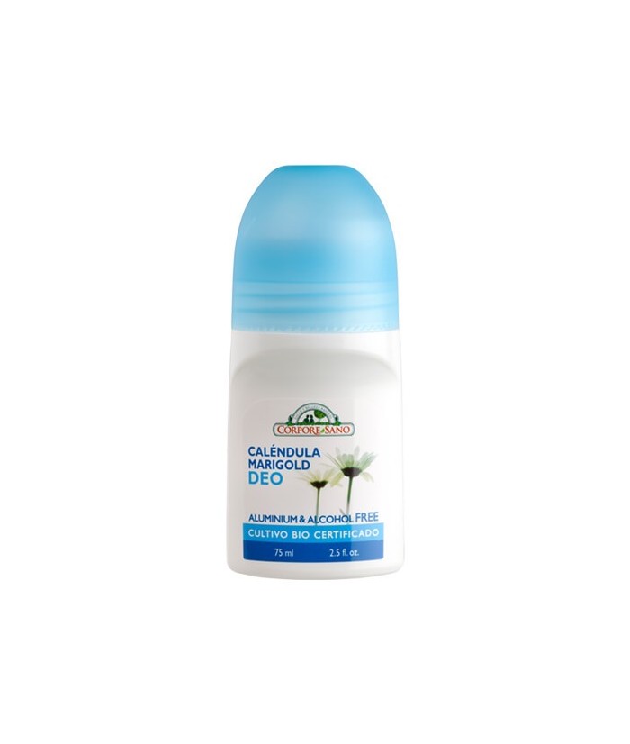 DESODORANTE ROLL-ON PARA PIELES SENSIBLES
MARAVILLA
Desodorante roll-on que ayuda a controlar la sudoración. Caléndula tiene 