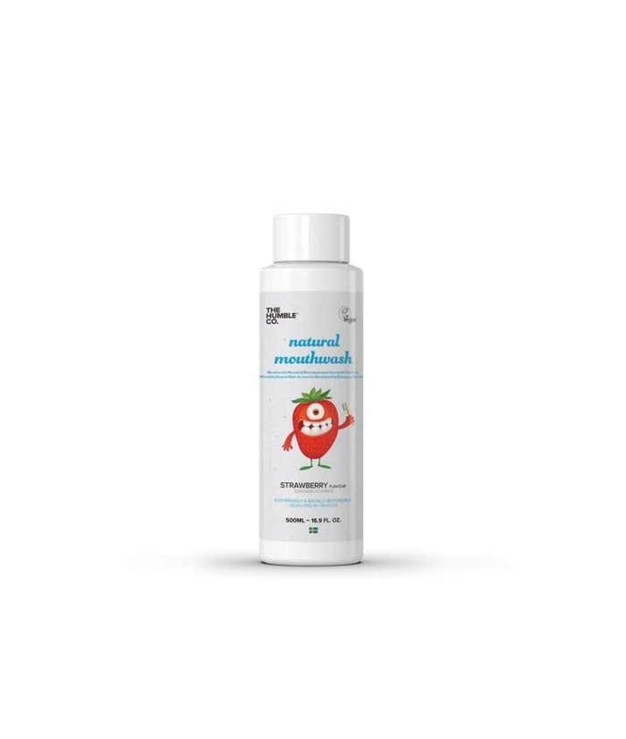 Este enjuague bucal no tóxico de The Humble Co. ayuda a curar heridas, alivia la sequedad de boca, reduce la inflamación oral, 