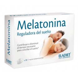 Melatonina
Complemento alimenticio a base de melatonina.

La melatonina contribuye a disminuir el tiempo necesario para conc