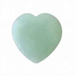 Jade Verde tallado en forma de corazón para decoración o terápia de Feng-shui.

Medida: 3 x 3 x 0.5 cms.