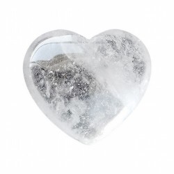 Cristal de Roca tallado en forma de corazón para decoración o terápia de Feng-shui.

Medida: 3 x 3 x 0.5 cms.