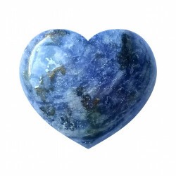 Sodalita tallada en forma de corazón para decoración o terápia de Feng-shui.


Medida: 3 x 3 x 0.5 cms.