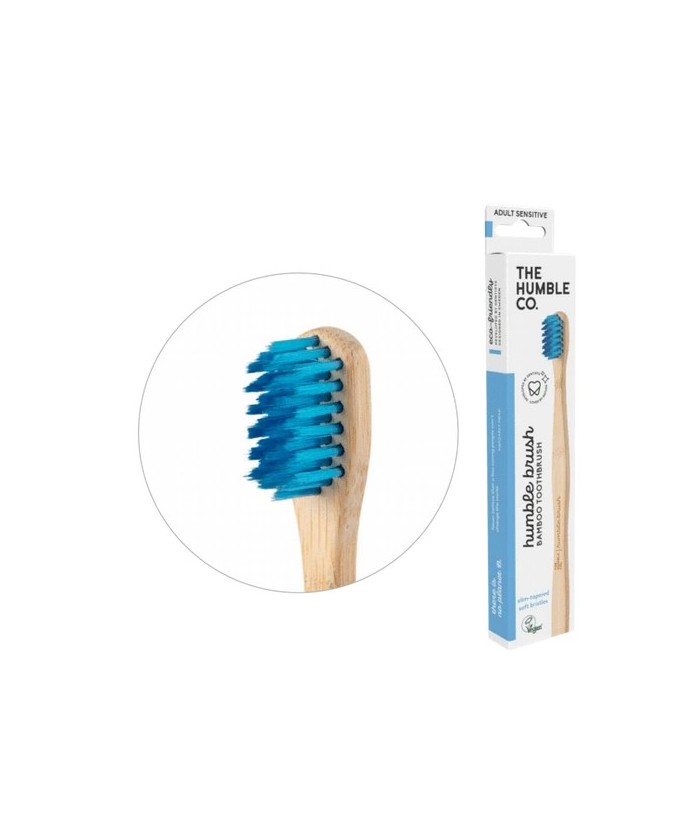 pincel humble - azul adulto - sensible
¿Dientes o encías sensibles? - te tenemos cubierto. 

Nuestro cepillo de dientes sens