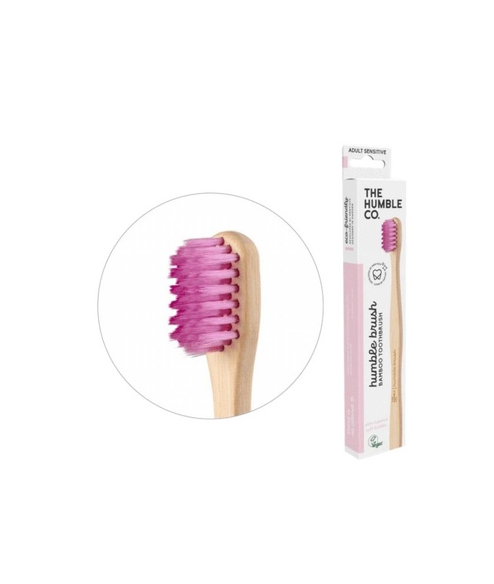 humble brush - adult purple - sensitive
¿Dientes o encías sensibles? - te tenemos cubierto. 

Nuestro cepillo de dientes sen