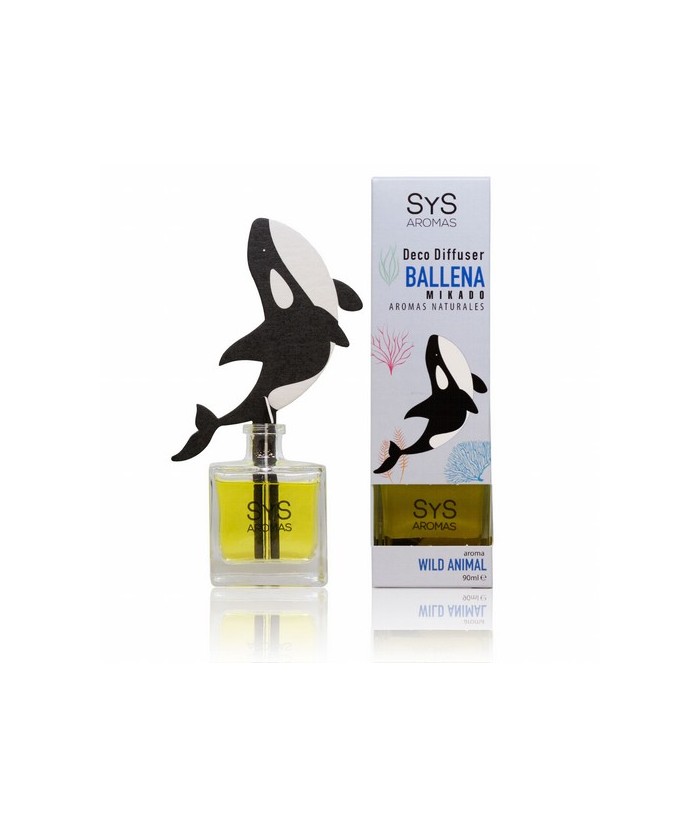 Mikado Deco Diffuser ballena Wild Animal, un nuevo aroma inspirado en la naturaleza.


Este Mikado pertenece a una nueva col