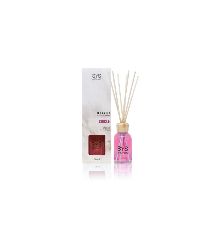 El Estuche Ambientador Mikado SyS Chicle destaca por su suave y delicada fragancia floral, elaborada entorno a la flor de naran