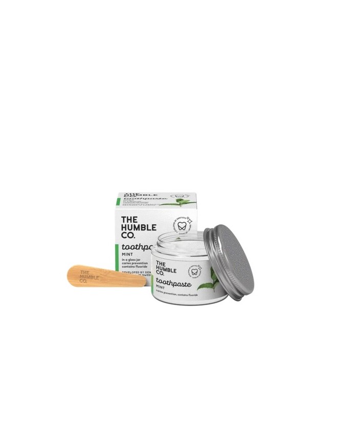 pasta de dientes en frasco de vidrio - menta fresca con flúor 50 ml
volver a lo básico.
estamos constantemente desafiando el 