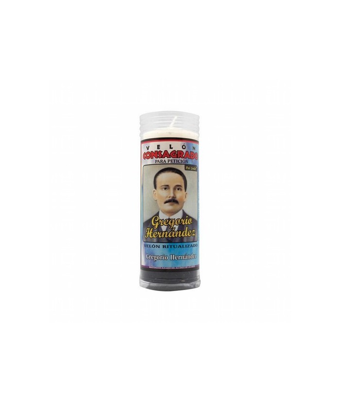 Velon Consagrado Dr. Jose Gregorio Hernandez 15 x 5.5 cm (Incluye Ritual)
