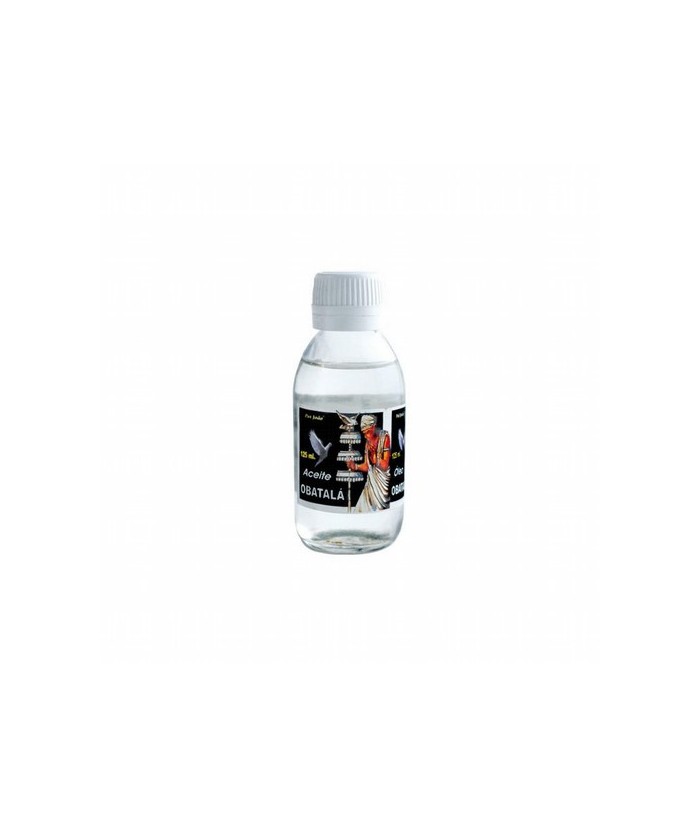 Aceite Obatalá 125 ml

Poder, Fuerza, Tranquilidad y Equilibrio.

Aceite especialmente preparado para obtener la pureza, el