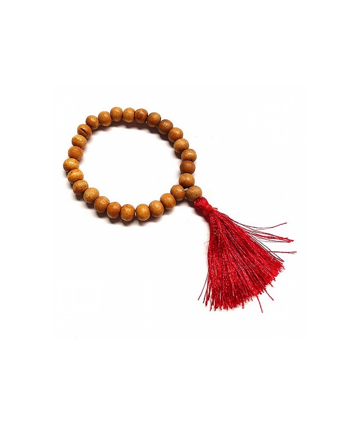Pulsera Mala de Sándalo Bambú y borla Mala.

Bolas de Ø 8mm