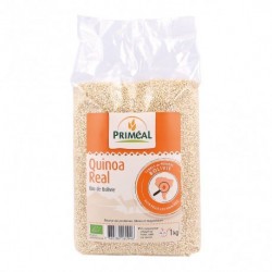 Ingredientes: Quinoa Real* (Chenopodium quinoa)* De agricultura ecológica
Uso: Enjuague y cocine 1 volumen de quinoa en 2 volú