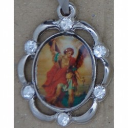 MEDALLA c/ Cadena Arcangel Miguel con Brillo 2.5 x 2 cm
Ref.: MM038

Arcángel Miguel

San Miguel Arcángel, Príncipe de los