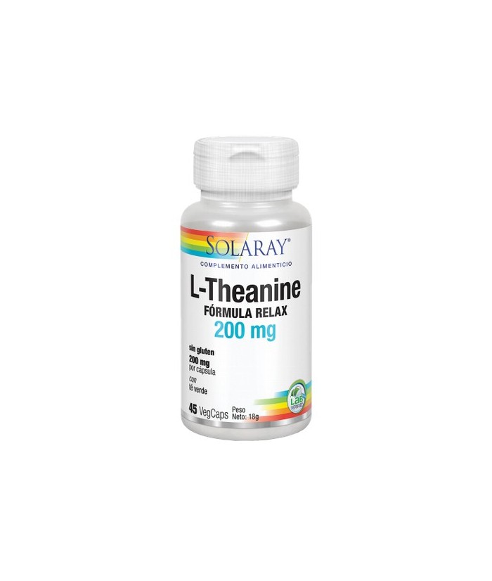 L-Theanine 200 Mg- 45 VegCaps. Sin Gluten. Apto Para Veganos
REF.4992
CONTENIDO MEDIO (POR VEGCAP)
L-teanina

200

mg
