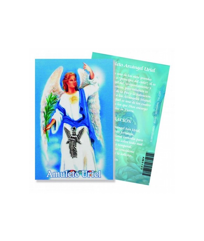 Amuleto Arcangel Uriel (Figura) 2.5 cm
Ref.: AM0143