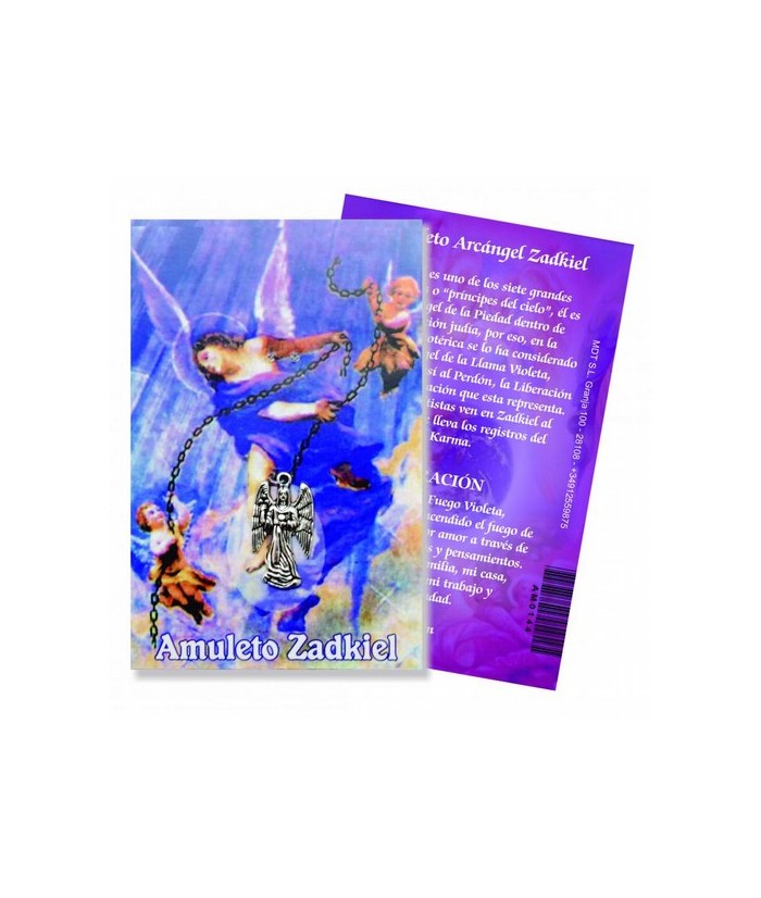 Amuleto Arcangel Zadkiel (Figura) 2.5 cm
Ref.: AM0144