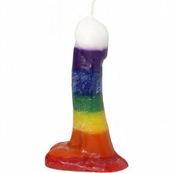 Vela Forma Pene 16 cm (7 Colores - Bandera Gay)
Ref.: VFPEN7
Es una vela para trabajar la energía sexual del hombre, la blanc