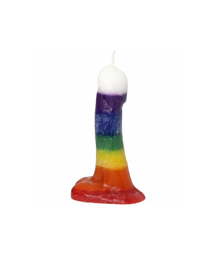 Vela Forma Pene 16 cm (7 Colores - Bandera Gay)
Ref.: VFPEN7
Es una vela para trabajar la energía sexual del hombre, la blanc
