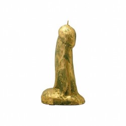 Vela Forma Pene 16 cm (Dorado)
Ref.: VFPEND
Es una vela para trabajar la energía sexual del hombre, la blanca sirve para cort