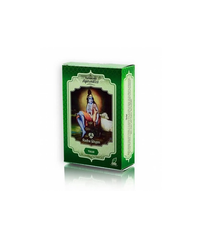 Descripción
El Polvo de Hojas de Tulsi Radhe Shyam, planta Sagrada de la India, es conocida por sus efectivas cualidades antio